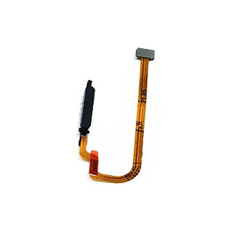 Touch ID Fingerprint Sensor Scanner Home Return Key Menu Button Flex Cable for Xiaomi Redmi Note 9 4G - Black