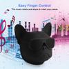 Zerone French Bulldog Bluetooth Speaker, Dog Shaped Stereo Sound Music Player with Radio for Home Party Cafe view 2