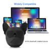 Zerone French Bulldog Bluetooth Speaker, Dog Shaped Stereo Sound Music Player with Radio for Home Party Cafe view 3