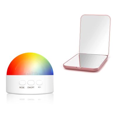 Kintion Pocket Mirror and Night Light for Baby/Kids/Children/Toddler/Teenage/Mother