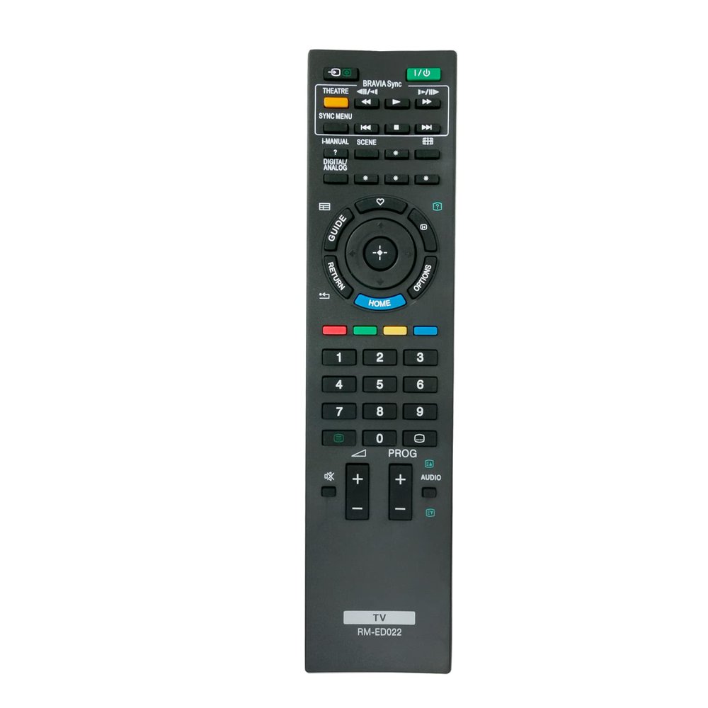 AIDITIYMI RM-ED022 Replacement Remote Compatible with Sony TV KDL-37EX402 KDL-32BX300 KDL-32NX500 KDL-40NX500 KDL-32BX400 KDL-40BX400 KDL-22EX302 KDL-26EX301 KDL-26EX302 KDL-32EX301 KDL-32EX302