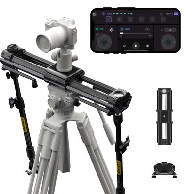 Zeapon Micro3 M700 Double Distance Camera Slider, Travel Distance 30.3 Inch, Hellaflush Design 4KG-12KG Super Payload, Vacuum Adjustable Damping, Stable Shooting