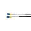 10Gtek 40 Meter LC to LC Outdoor Armored Fiber Patch Cable, Single Mode Duplex Fiber Optic Cable Jumper Optical Patch Cord, 9/125m, 4G/5G Base Station Fiber Optic Cable Assembly, 132 ft/40 m view 2