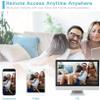 5MP POE Dome Rotation Security Camera Kit with Audio, Outdoor/Indoor H.265 Surveillance Cameras System with Color Night Vision, Automatic tracking, Motion Detection, with 2TB Hard Drive (4CH) view 4