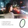 7artisans Black Mist Filter 1/2 Aluminum Alloy Natural Soft Diffuser Effect Dream Cinematic Effect Soft Focus Optical Glass Filter (82mm) view 4