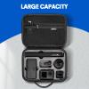 PALUMMA for Osmo Action Camera Carrying Case for DJI Action 3 Storage Bag, Hard Shell Handbag for DJI Action 3 Standard Combo and Accessories(Only case), Black, Carrying Case for DJI Action 3 view 2