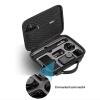 PALUMMA for Osmo Action Camera Carrying Case for DJI Action 3 Storage Bag, Hard Shell Handbag for DJI Action 3 Standard Combo and Accessories(Only case), Black, Carrying Case for DJI Action 3 view 4