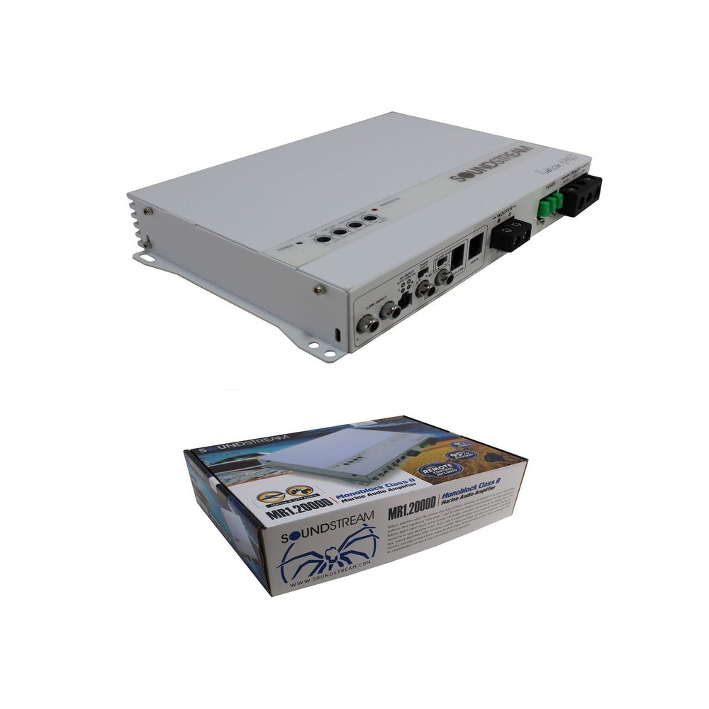 2000W Monobblock Marinne Class D Amplifier 1 Ohm Stable Pro Car Audiio MR1.2000D- MR12000D