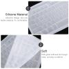 Mobestech 4pcs Silicone Keyboard Cover for Transparent Keyboard Skin for Dust and Spill Fully Wrapped and Material for Use view 4