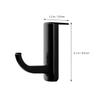 Milisten 15 Pcs Headphone Stand for Desk Wall Mount Headset Holder Hook Headphone Rack Holder White view 2