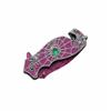 8 Purple Spider Web Assisted Open EDC Rescue Folding Knife view 3