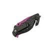 8 Purple Spider Web Assisted Open EDC Rescue Folding Knife view 4