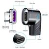 BoxWave Adapter Compatible with Bose SoundLink Flex - MagnetoSnap PD Angle Adapter, Magnetic Charging Connector Device Saver - Metallic Silver view 3