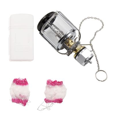 1set Portable Propane Lantern for Camping Gas Lamp with Bright Illumination Suitable for Outdoor Activities BBQ and Emergency Lighting