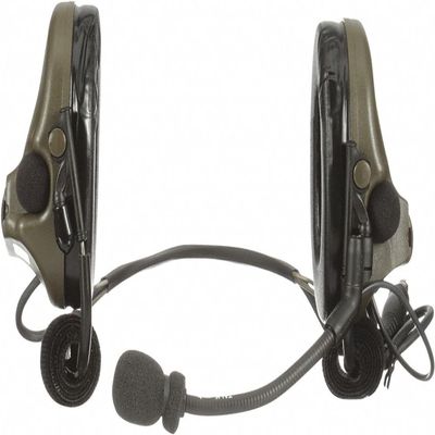 3m - Mt20h682bb-47-gn - 3m Peltor Comtac V Headset Mt20h682bb-47 Gn, Neckband, Single Lead,Standard Dynamic Mic, NATO Wiring, Green, 10 Ea/case