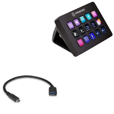 BoxWave Cable Compatible with Elgato Stream Deck MK.2 - USB Expansion Adapter, Add USB Connected Hardware to Your Phone