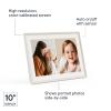 Aura Carver 10.1" WiFi Digital Picture Frame | The Best Digital Frame for Gifting | Text Photos Directly to Your Frame from Anywhere | Free Unlimited Storage | No Subscription Fees, No Ads view 4