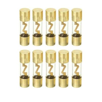 IMC Audio 80 Amp AGU Glass Fuse 80A Gold Inline for Car Audio Stereo Amplifier Marine Audio Auto Power Protection 80 Amp Fuses Automotive Protect your system with this 10 pack of 80 Amp AGU glass fuse