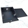 18in X 18in X 5in NVR/DVR Lock Box, Black 16 Gauge Heavy Duty Steel With Fan Network Locking Safety Box for CCTV Balun by ThePoEstore view 4