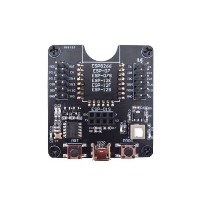 ESP8266 Test Board Burning Socket Fixture one-Click Download 01 01S 12E 12F 12S 18T Module