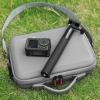 Skyreat Osmo Action 5 Pro Case, Portable PU Leather Carrying Case Shoulder Bag for DJI Osmo Action 5/4 / 3 Adventure Combo Accessories view 2