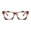 willochra Bifocal Reading Glasses Women men square Blue Light Blocking Computer Spring Hinge Readers Retro Frames Anti UV Ray (flower, 3.5, multiplier_x) view 3
