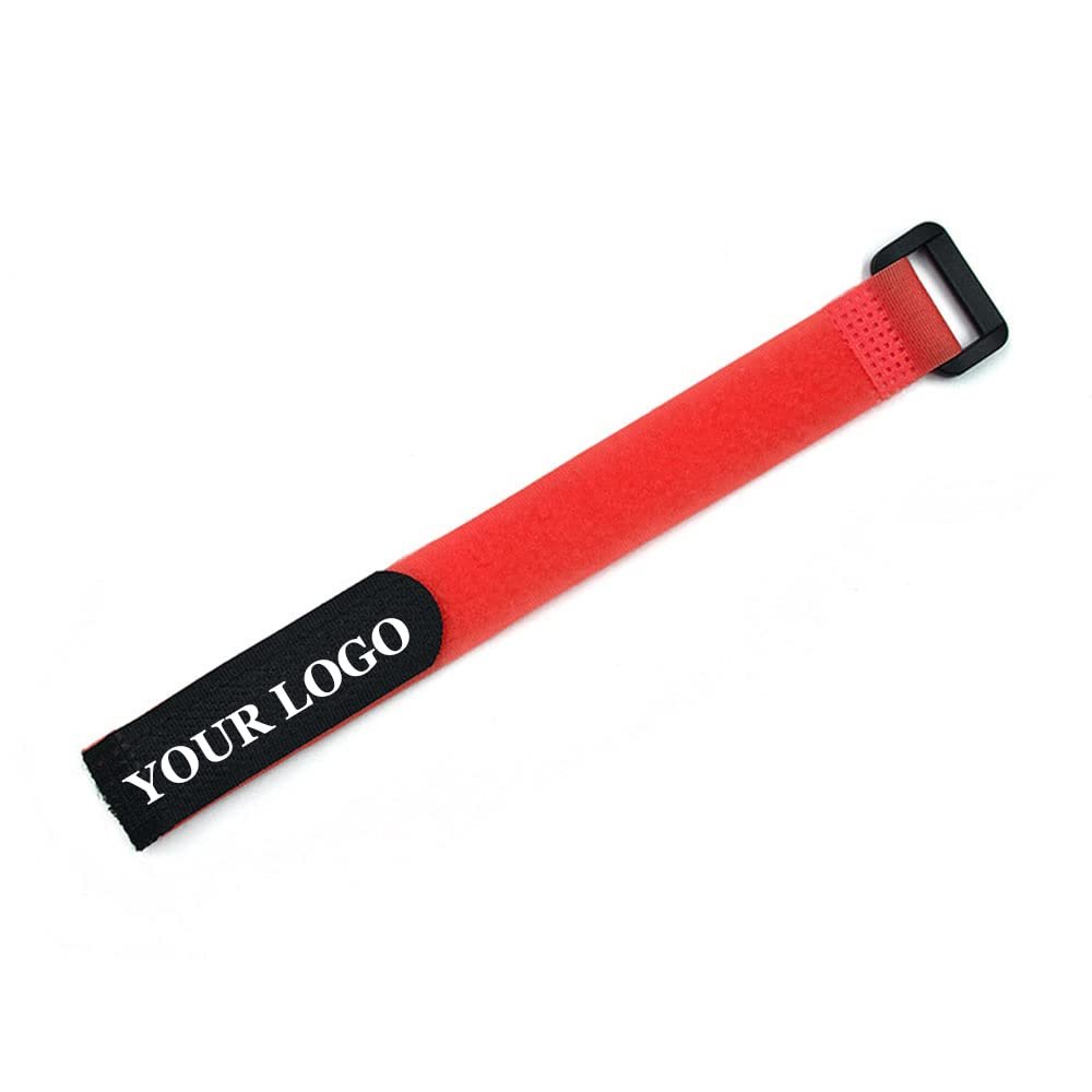 Muka 500 PCS 8" Personalized Reusable Fastening Cable Ties Nylon Tie Wraps with Custom Logo