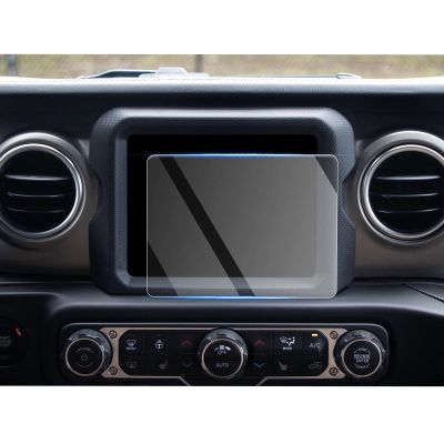 CDEFG 2023 Wrangler JL Gladiator 8.4 Screen Protector for 2023 Wrangler 8.4 Inch Touch Screen Protector Navigation Radio Tempered Glass 2023 Wrangler Gladiator Accessories
