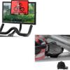 DoublePlus Tablet Holder & Pedals for Regular Shoes (Black) Compatible with Peloton Bike & Bike Plus view 1