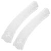 KALLORY Lace Arm Sleeves Lace Cover Sleeves Arm Sleeve Cover up for Man White Floral Sleeve Fingerless view 1