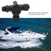KIMISS for NMEA 2000 T Connector 3 Port 5Pin Thread IP67 for Networks Boat/Yacht Series Ship/Yacht Parts view 3