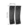 KALLORY Lace Arm Sleeve for Women Scar Cover Lightweight Breathable Tattoo Cover Forearm Sleeves with Elbow Protection Stylish Lace Design for Work Sports and Formal Occasions view 2