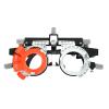 PD 50-80mm Trial Frame Adjustable Temples and interpupillary Distance Ultra Light and Comfortable Eye Optometry Universal Lens Trial Frame(Color:Sliver,Size:PD50-80)