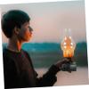 Oil Lamp Chimney Replacement 3pcs Kerosene Lamp Globe Replacement view 4