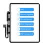 for iPAD Pro 12.9 5th Gen Screen Replacement 2021 for iPAD PRO 12.9 5TH Generation Digitizer Touch for IPAD A2379 A2461 A2462 Screen Sensor Glass Repair Parts Kits (Display Not Include) view 2