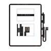 for iPAD Pro 12.9 5th Gen Screen Replacement 2021 for iPAD PRO 12.9 5TH Generation Digitizer Touch for IPAD A2379 A2461 A2462 Screen Sensor Glass Repair Parts Kits (Display Not Include) view 3