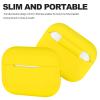 ATUAT for AirPods Pro 2nd Generation Case Cover(2022), Protective Soft Silicone Skin Accessories for Men Women Boys Girls for Apple AirPods Pro Gen 2, Front LED Visible-Yellow view 2