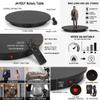 JAYEGT Motorized Rotating Display Stand, 350Lbs Load360 Degree Electric Rotating Potography Turntable for Products DisplayLive Show Remote Control +5 Colors Backgrounds (Black/23.6Inch/Wired) view 3
