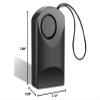 120db Touch Sensor, Door Handle Alarm, Anti Theft Vibration Triggered Portable Door Security Alarm for Doors for Kids, Toddler, Elderly, Hotel, Travel, Bedroom, Ghost view 3