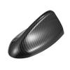 X AUTOHAUX Black Carbon Fiber Pattern Car Shark Fin Shape Antenna Roof Aerial Cover Trim Exterior Decoration for Alfa Romeo Giulia 2017-2021 for Alfa Romeo Stelvio 2018-2021 view 3
