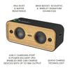 House of Marley Get Together 2 XL: Portable Party Speaker with Wireless Bluetooth Connectivity, 20 Hours of Indoor/Outdoor Playtime, and Sustainable Materials to Rock Your Party view 4