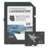 Humminbird LakeMaster Western States V1 Map SD Card for Fish Finders view 1