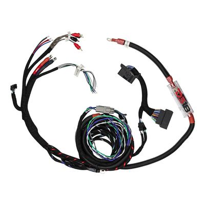 DS18 JL-Harness Plug and Play Harness for JL Sound Bar and Amplifier. RGB Cable Included on The Harness. Specially Designed to get The Proper Power and Cable Routing for Your Audio System