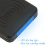Sanpyl RFID Phone Card Reader, USB C Interface 125Khz Portable Smart Card Reader RFID ID Mobile Phone Card Reader Built in Buzzer (Black) view 2