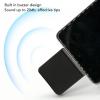 Sanpyl RFID Phone Card Reader, USB C Interface 125Khz Portable Smart Card Reader RFID ID Mobile Phone Card Reader Built in Buzzer (Black) view 4