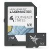 Humminbird LakeMaster Southeast States V1 Map SD Card for Fish Finders view 1