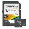 Humminbird LakeMaster Premium Great Lakes V1 Map SD Card for Fish Finders view 1
