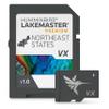 Humminbird LakeMaster Premium Northeast V1 Map SD Card for Fish Finders view 1