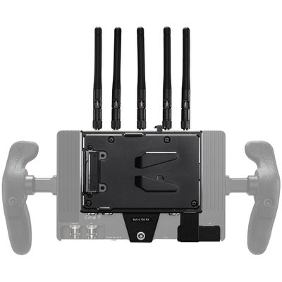 Teradek Bolt 6 750 Receiver Monitor Module for SmallHD Smart 7 Monitors, V-Mount, 750' Range