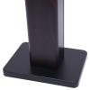 28" 2-Tone Bookshelf Speaker Stands, Small Desktop Floor Universal Wood Short Studio Monitor Stand, Surround Sound Home Theater view 4